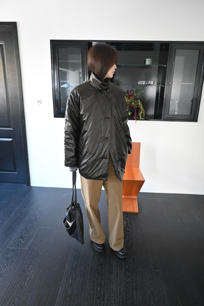 NYLON韓國代購㊣女裝新款真品時尚推薦熱賣休閑短款羽絨服毛絨NYLON短款羽絨服