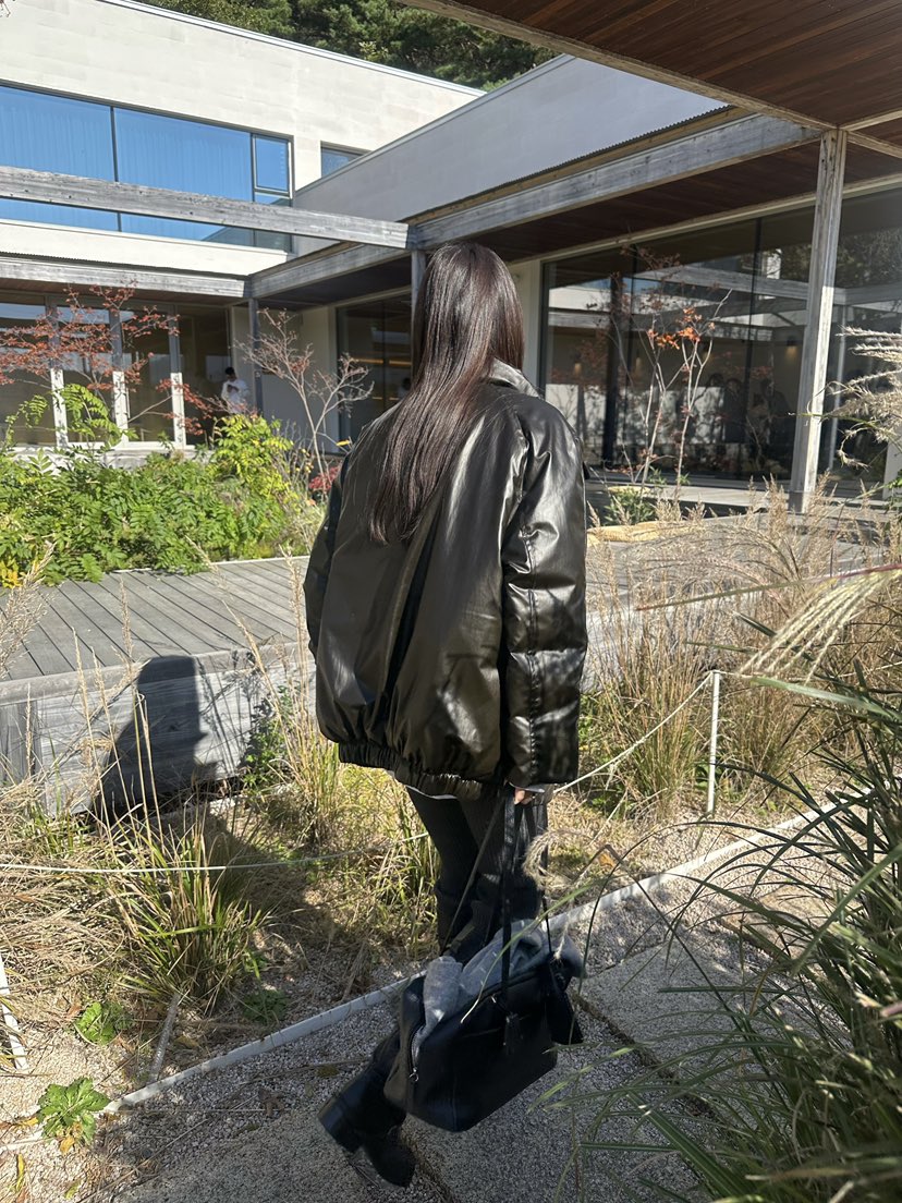 NYLON韓國代購㊣女裝新款真品時尚推薦熱賣休閑短款羽絨服毛絨NYLON短款羽絨服