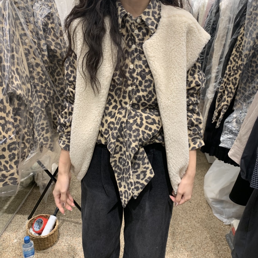 A東大門㊣代購女士新品真品推薦休閑人氣職業25秋冬馬甲抓絨A STORE馬甲