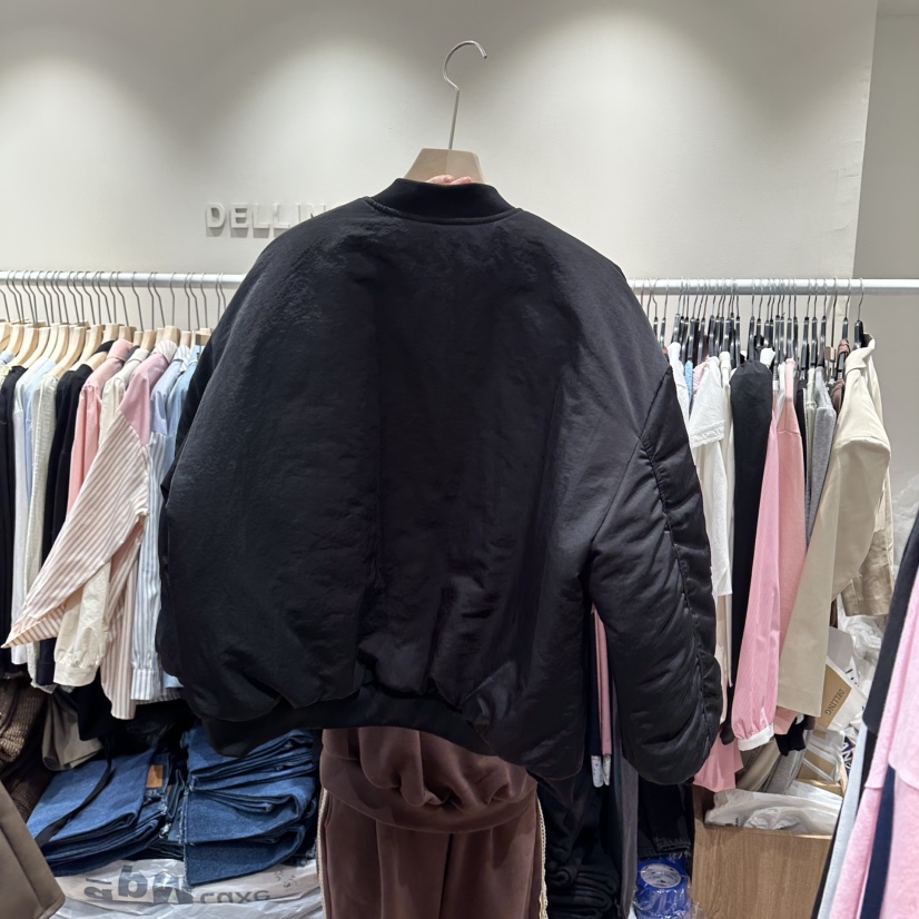 DELLING韓國代購㊣女裝新品時尚人氣熱賣職業推薦25秋冬短款棉服DELLING短款棉服