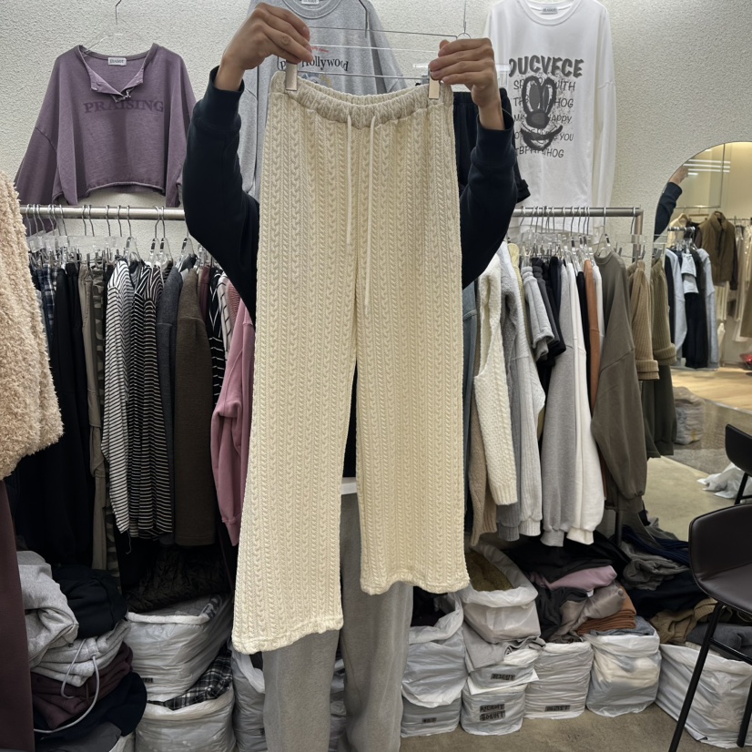 MAGOT東大門㊣直郵女士新款職業真品休閑時尚推薦25秋冬休閑褲IIIΛGOT/MAGOT休閑褲圖色1