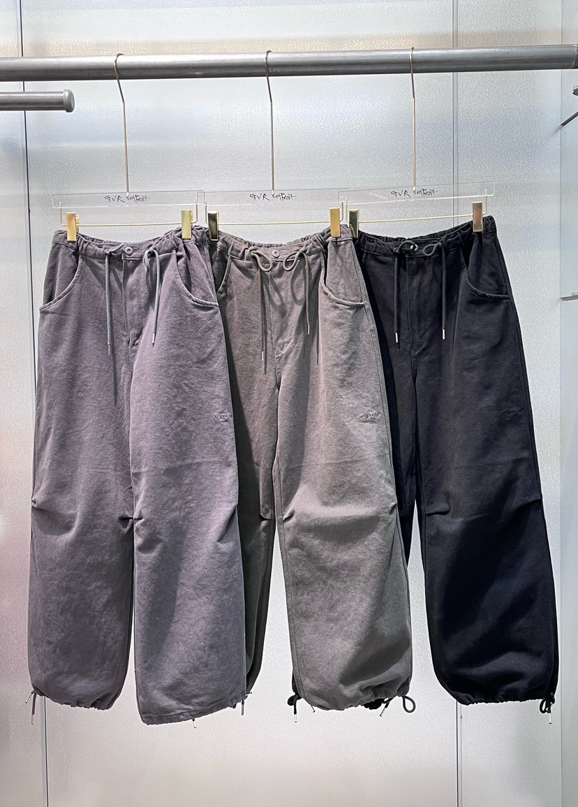 GVR COMPANY韓國直郵㊣女裝新品休閑職業真品休閑褲水洗褶裥GVR-COMPANY休閑褲