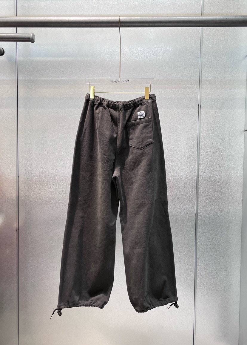 GVR COMPANY韓國直郵㊣女裝新品休閑職業真品休閑褲水洗褶裥GVR-COMPANY休閑褲