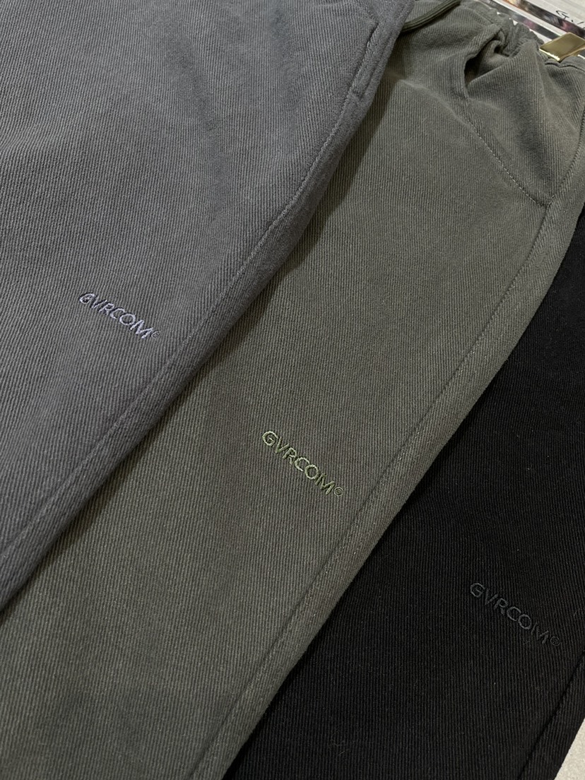 GVR COMPANY韓國直郵㊣女裝新品休閑職業真品休閑褲水洗褶裥GVR-COMPANY休閑褲