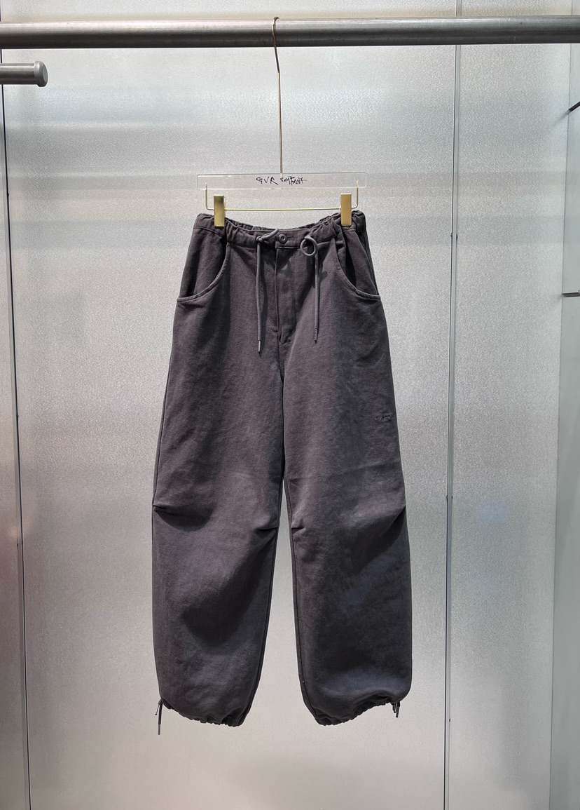 GVR COMPANY韓國直郵㊣女裝新品休閑職業真品休閑褲水洗褶裥GVR-COMPANY休閑褲圖色1