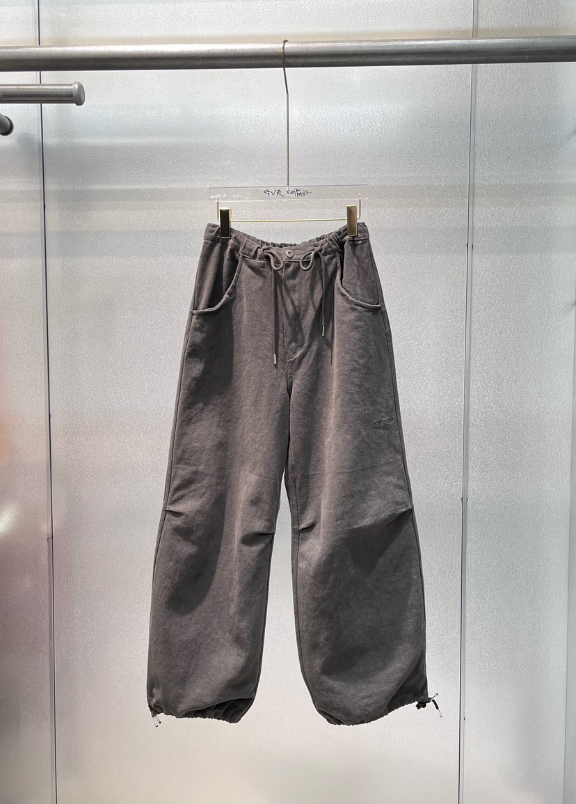 GVR COMPANY韓國直郵㊣女裝新品休閑職業真品休閑褲水洗褶裥GVR-COMPANY休閑褲圖色2