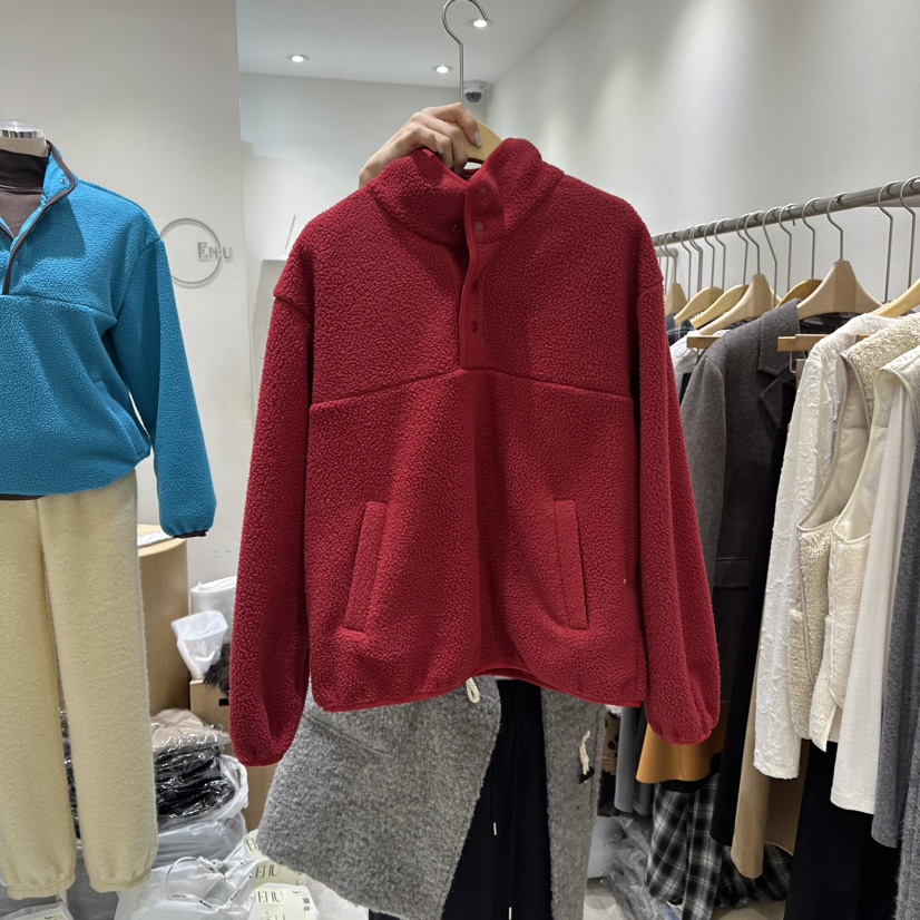 EN.U東大門㊣直郵女裝新品真品25秋冬職業時尚人氣衛衣連帽衫EN.U衛衣圖色3