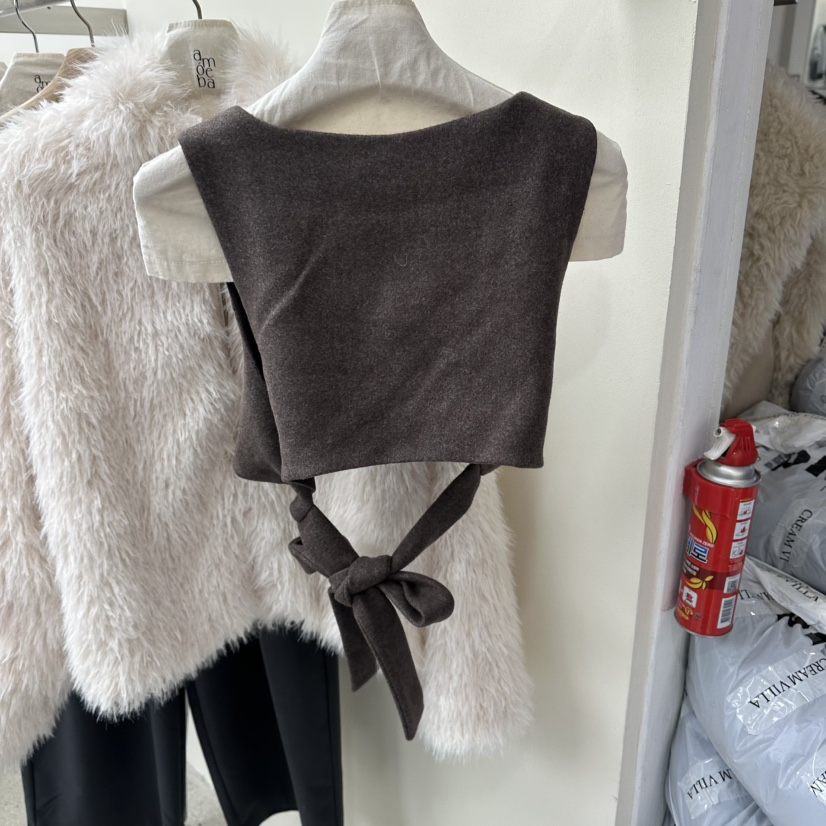 AMOEBA韓國代購㊣女裝新款職業休閑推薦時尚真品人氣吊帶背心AMOEBA吊帶/背心