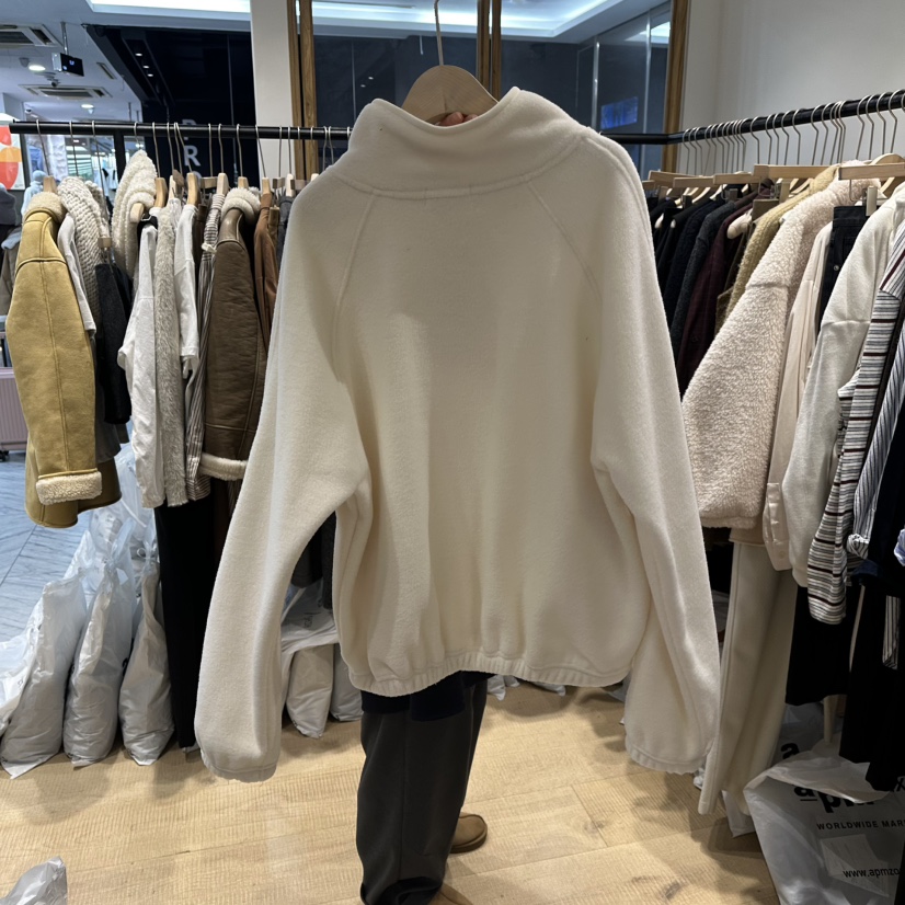 OVERTAKE韓國代購㊣女士新款推薦職業熱賣時尚25秋冬衛衣抓絨OVERTAKE衛衣