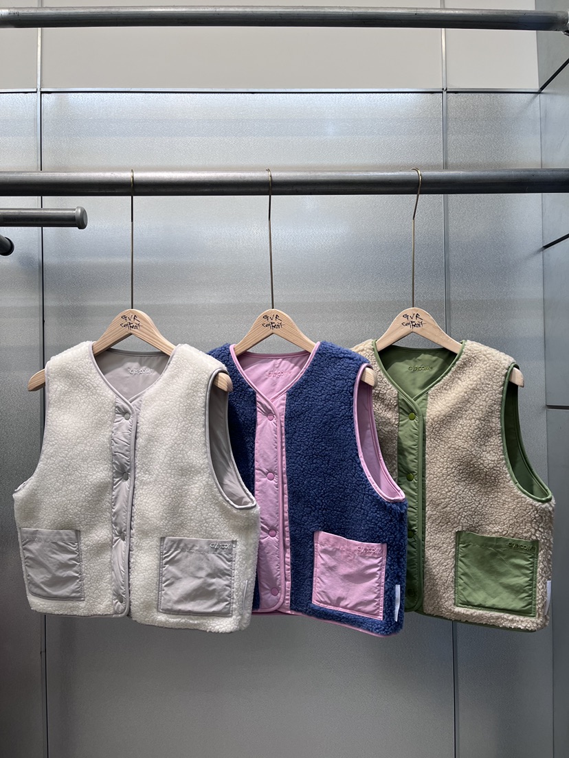 GVR COMPANY東大門㊣直郵女士新款真品推薦休閑職業馬甲雙面GVR-COMPANY馬甲