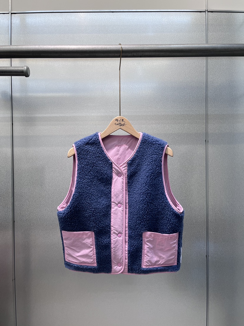 GVR COMPANY東大門㊣直郵女士新款真品推薦休閑職業馬甲雙面GVR-COMPANY馬甲圖色2