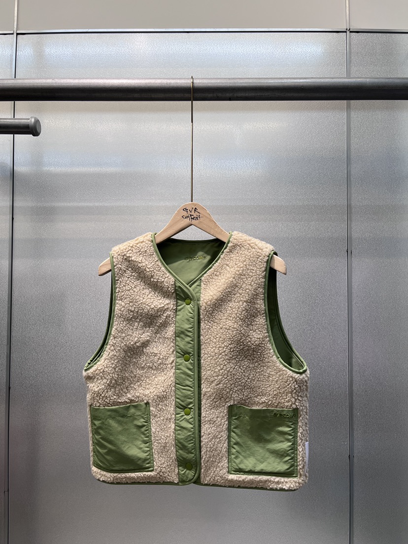 GVR COMPANY東大門㊣直郵女士新款真品推薦休閑職業馬甲雙面GVR-COMPANY馬甲圖色3