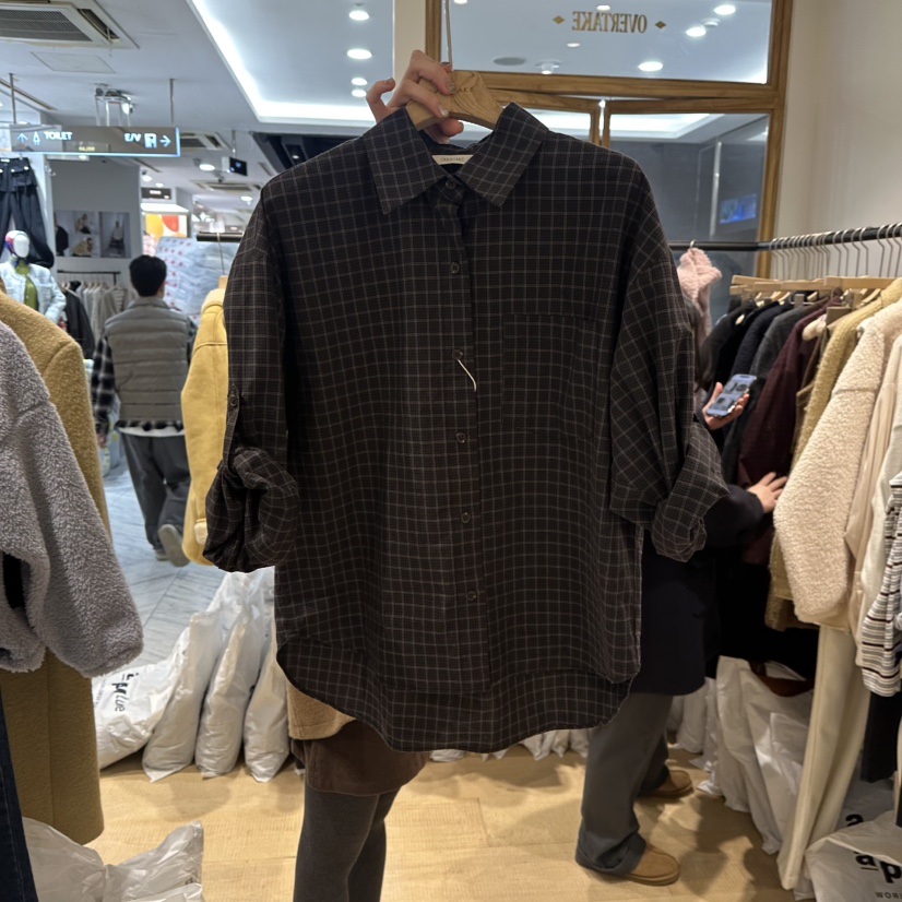 OVERTAKE東大門㊣實拍女士新款時尚熱賣職業推薦襯衫蕾絲衫OVERTAKE襯衫/蕾絲衫圖色2