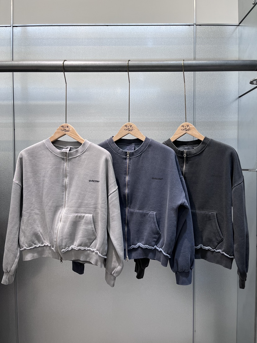 GVR COMPANY東大門㊣實拍女裝新款推薦時尚人氣休閑夾克拉鏈GVR-COMPANY夾克