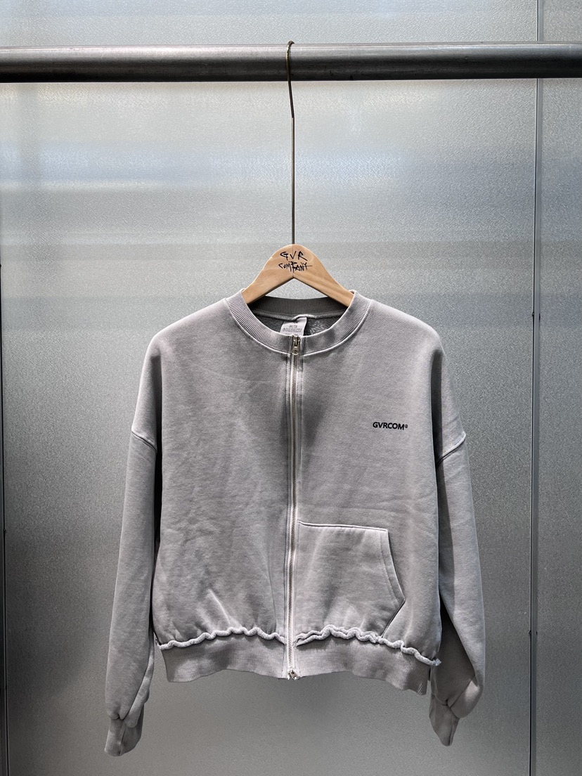 GVR COMPANY東大門㊣實拍女裝新款推薦時尚人氣休閑夾克拉鏈GVR-COMPANY夾克圖色1