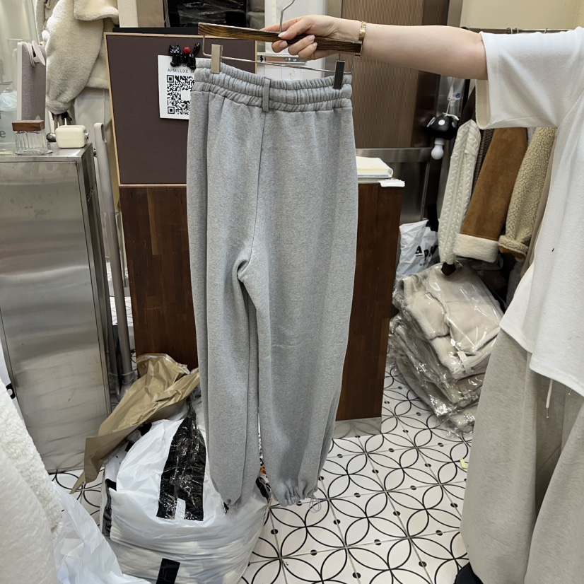 BAMBOLINA東大門㊣代購女裝新品人氣時尚推薦熱賣休閑褲加絨BAMBOLINA休閑褲