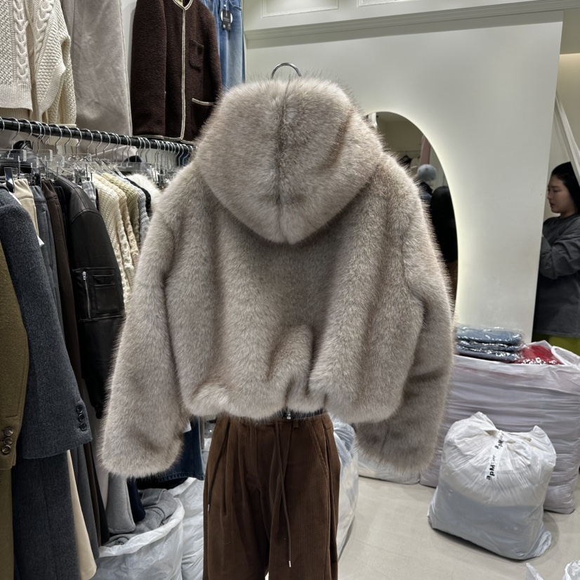 AT THE END東大門㊣代購女裝新款真品熱賣休閑人氣短款大衣AT THE END短款大衣