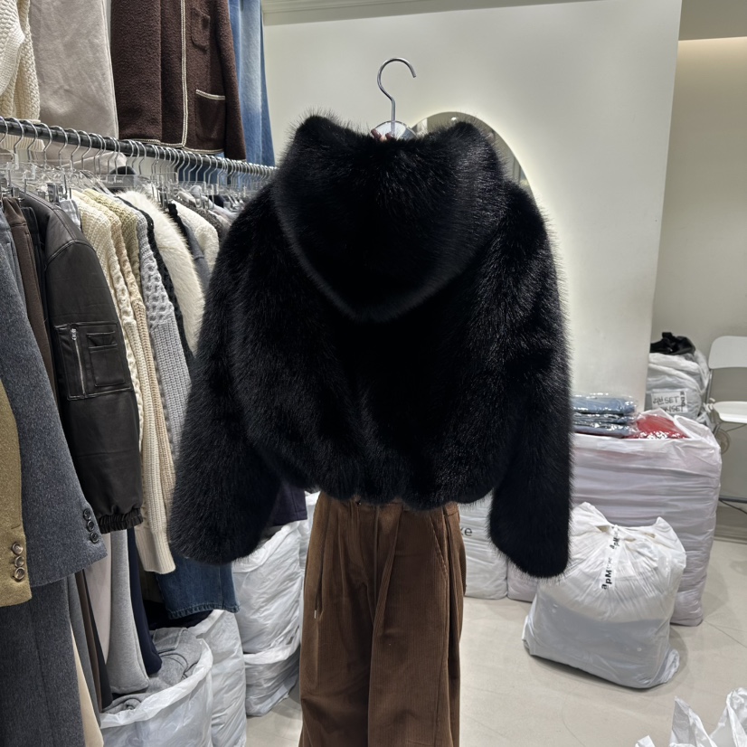 AT THE END東大門㊣代購女裝新款真品熱賣休閑人氣短款大衣AT THE END短款大衣