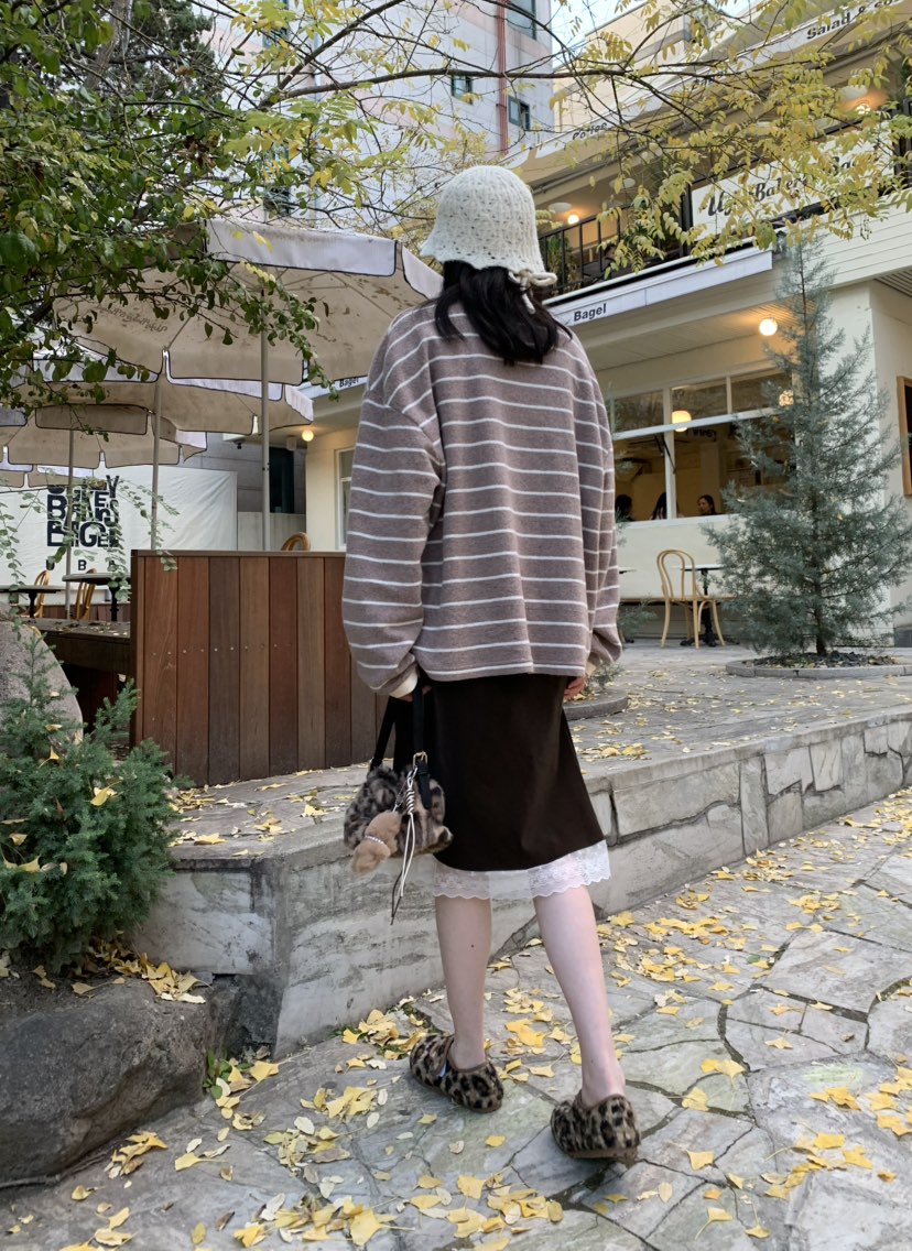 STICK WITH東大門㊣直郵女裝新品職業休閑推薦熱賣25秋冬針織衫STICK WITH針織衫