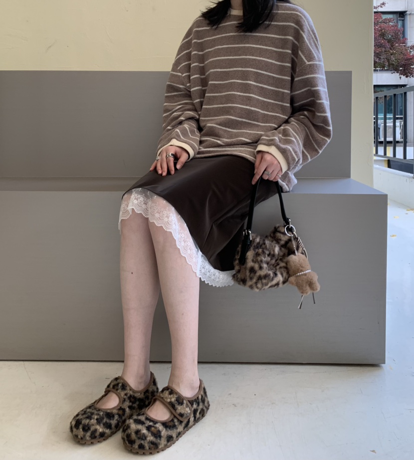 STICK WITH東大門㊣直郵女裝新品職業休閑推薦熱賣25秋冬針織衫STICK WITH針織衫