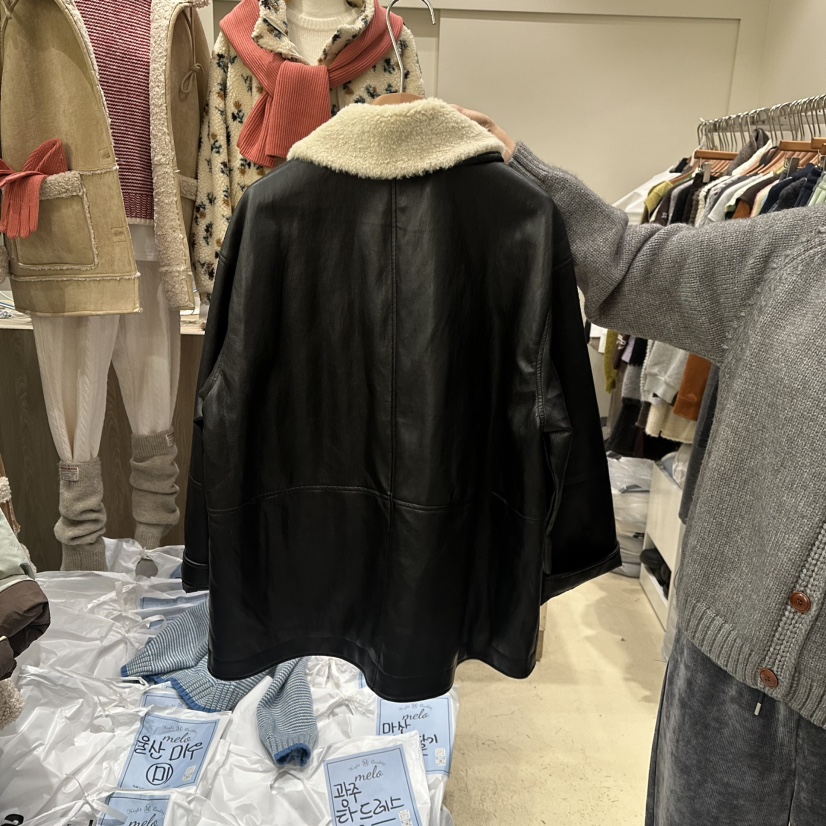 MELO東大門㊣直郵女士新品真品25秋冬推薦休閑職業時尚夾克MELO夾克