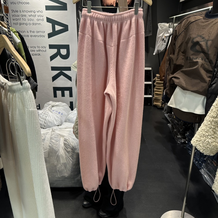 EL BOSQUE東大門㊣代購女士新品熱賣25秋冬職業時尚休閑褲EL BOSQUE休閑褲