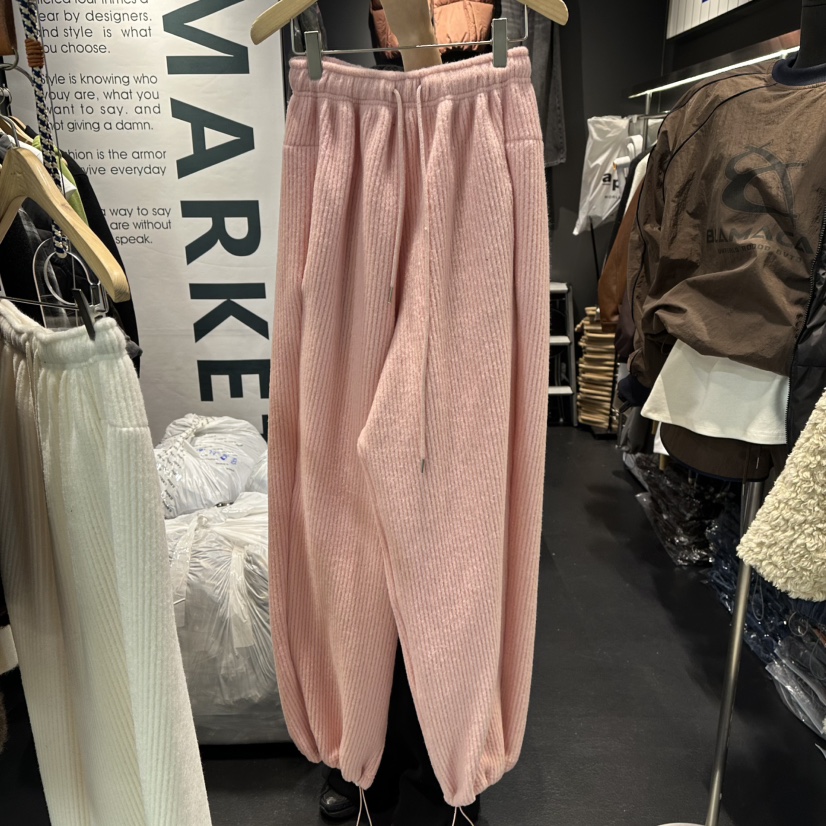 EL BOSQUE東大門㊣代購女士新品熱賣25秋冬職業時尚休閑褲EL BOSQUE休閑褲圖色2