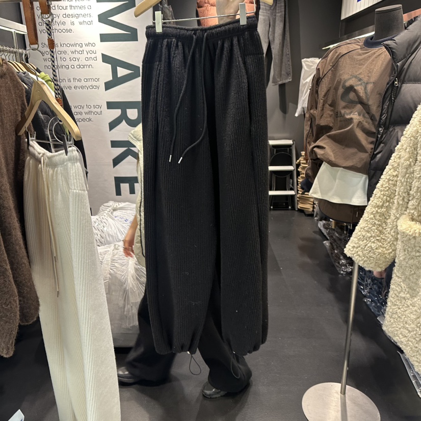 EL BOSQUE東大門㊣代購女士新品熱賣25秋冬職業時尚休閑褲EL BOSQUE休閑褲圖色3