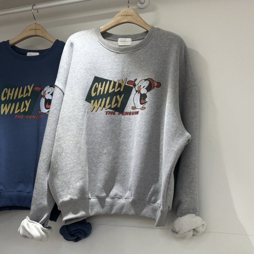 ASSEMBLY東大門㊣直郵女士新款推薦職業熱賣休閑真品衛衣鵝ASSEMBLY衛衣圖色1