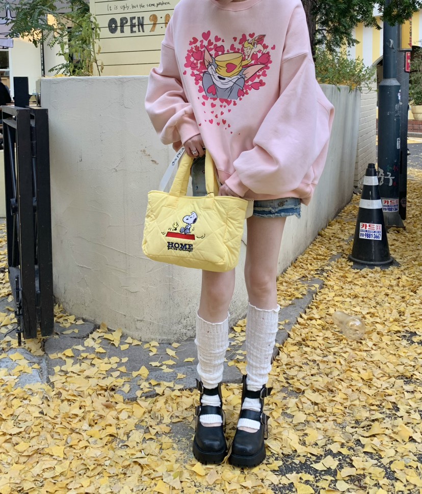 STICK WITH韓國直郵㊣女士新款熱賣25秋冬真品時尚衛衣加絨STICK WITH衛衣