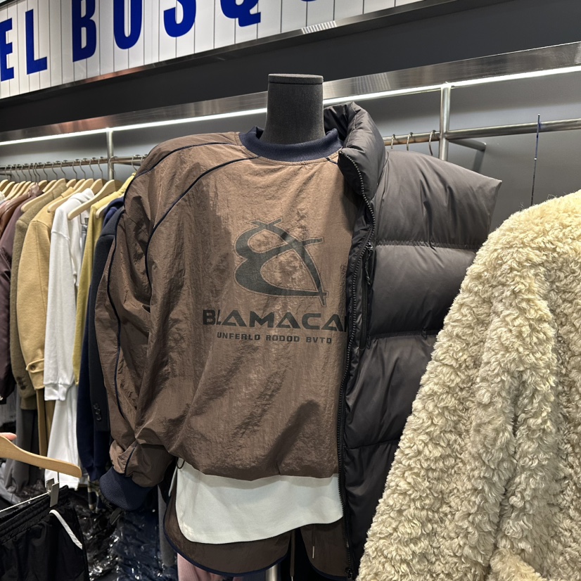 EL BOSQUE東大門㊣代購女裝新款時尚休閑職業熱賣衛衣加絨EL BOSQUE衛衣圖色2