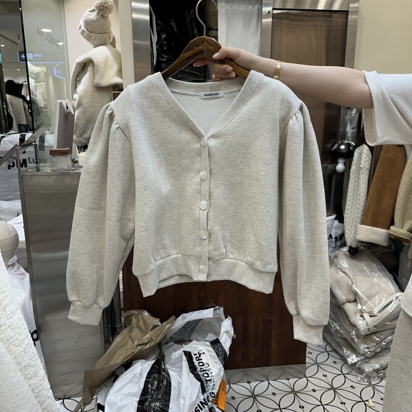 BAMBOLINA東大門㊣直郵女士新款25秋冬推薦時尚休閑真品衛衣BAMBOLINA衛衣圖色1