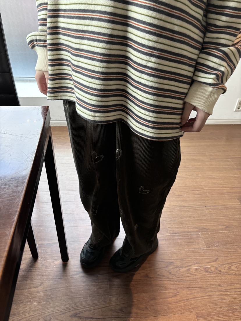 STICK WITH韓國直郵㊣女裝新品推薦真品時尚25秋冬人氣休閑褲STICK WITH休閑褲