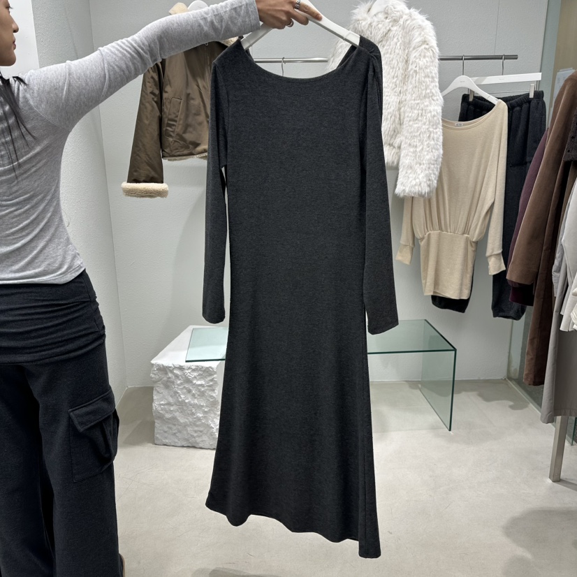 NEUTER韓國直郵㊣女裝新品人氣職業休閑推薦真品時尚連衣裙NEUTER連衣裙