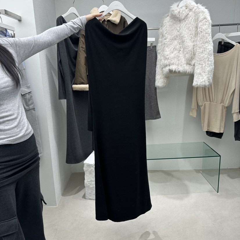 NEUTER韓國直郵㊣女裝新品人氣職業休閑推薦真品時尚連衣裙NEUTER連衣裙圖色2黑色