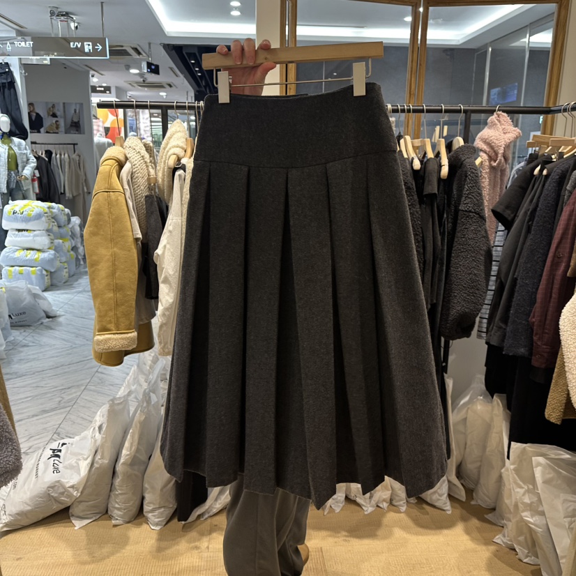 OVERTAKE東大門㊣直郵女裝新品時尚熱賣休閑25秋冬人氣長裙OVERTAKE長裙