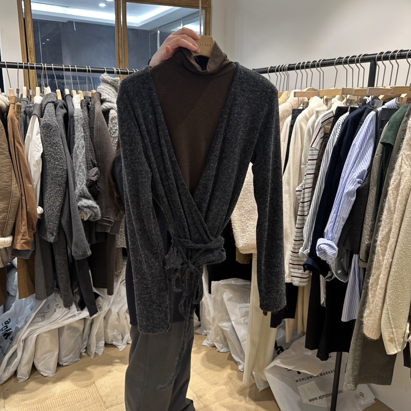 OVERTAKE東大門㊣直郵女士新品休閑真品25秋冬熱賣時尚針織衫OVERTAKE針織衫圖色2