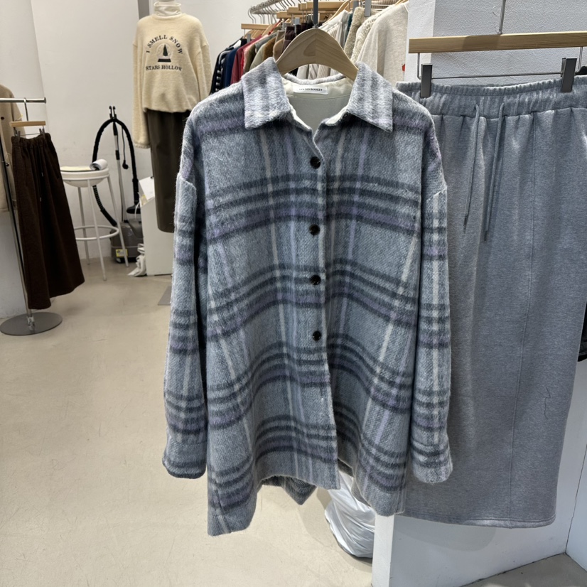 GOLDEN MARKET韓國代購㊣女裝新款25秋冬職業時尚真品夾克GOLDEN MARKET夾克圖色2