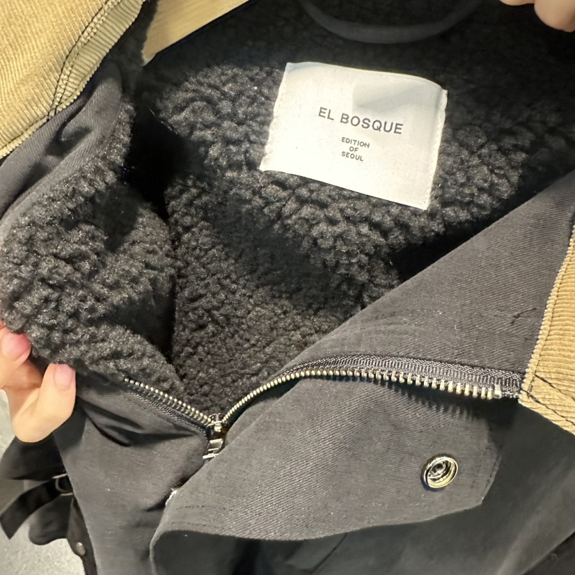 EL BOSQUE韓國代購㊣女士新款人氣職業真品時尚休閑熱賣夾克EL BOSQUE夾克