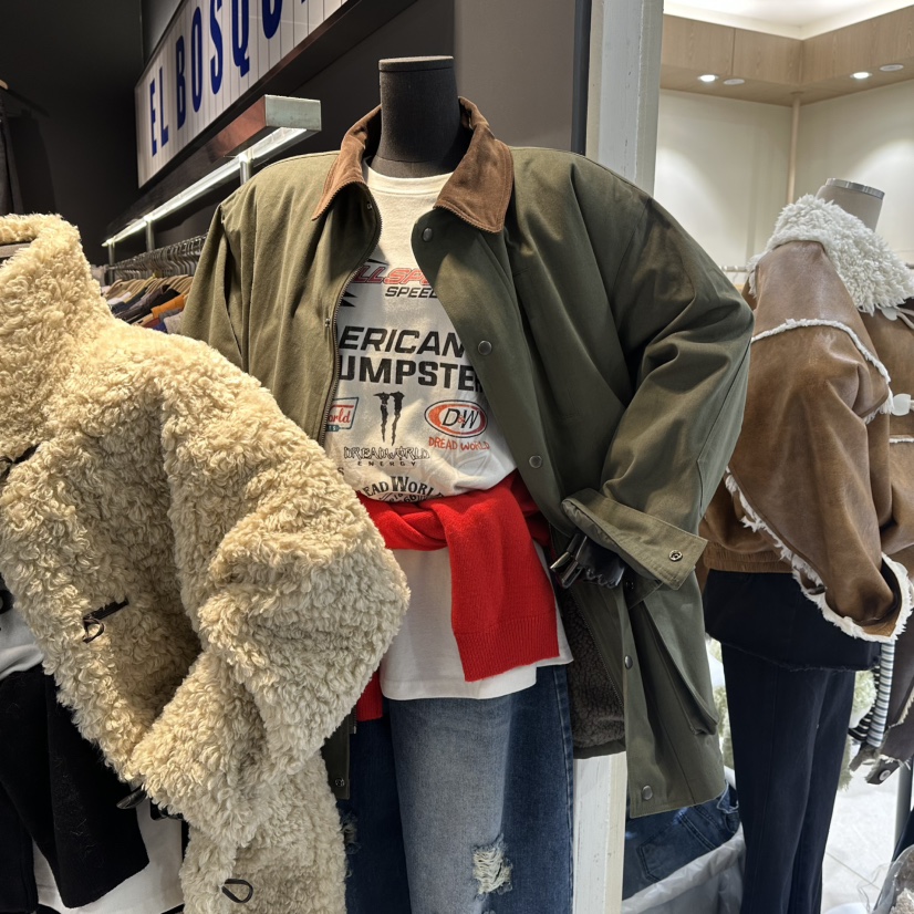 EL BOSQUE韓國代購㊣女士新款人氣職業真品時尚休閑熱賣夾克EL BOSQUE夾克圖色2