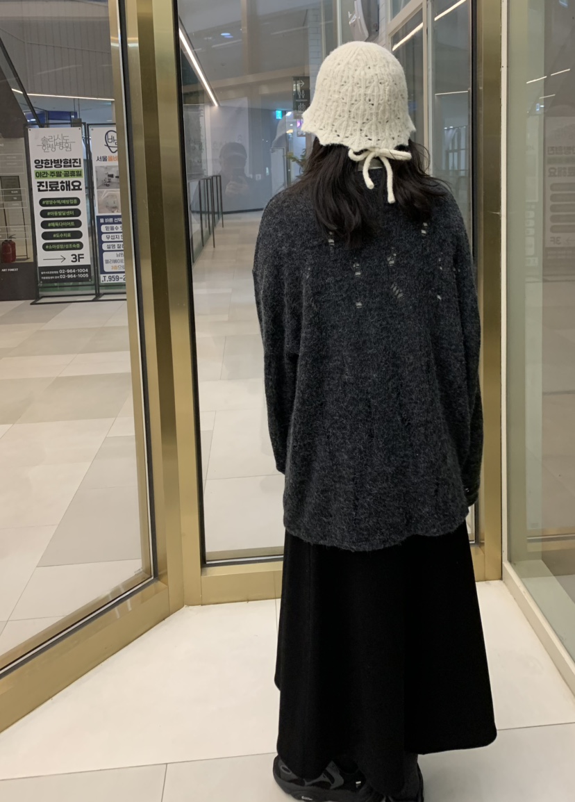 STICK WITH韓國代購㊣女裝新品人氣熱賣推薦職業時尚25秋冬毛衣STICK WITH毛衣