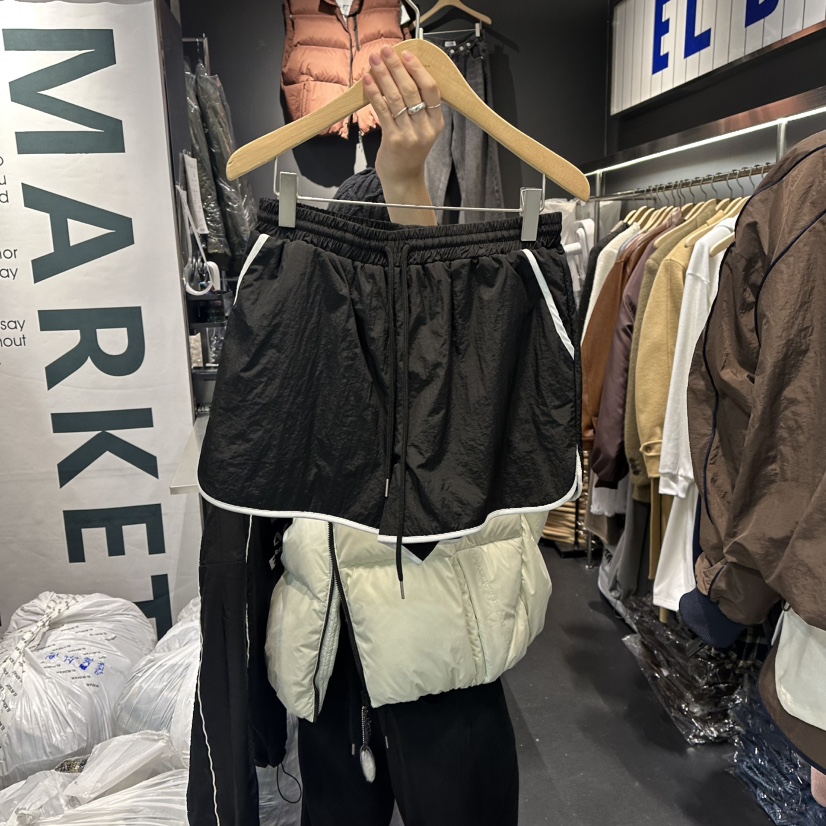 EL BOSQUE東大門㊣實拍女士新品時尚25秋冬職業休閑真品短褲EL BOSQUE短褲圖色1