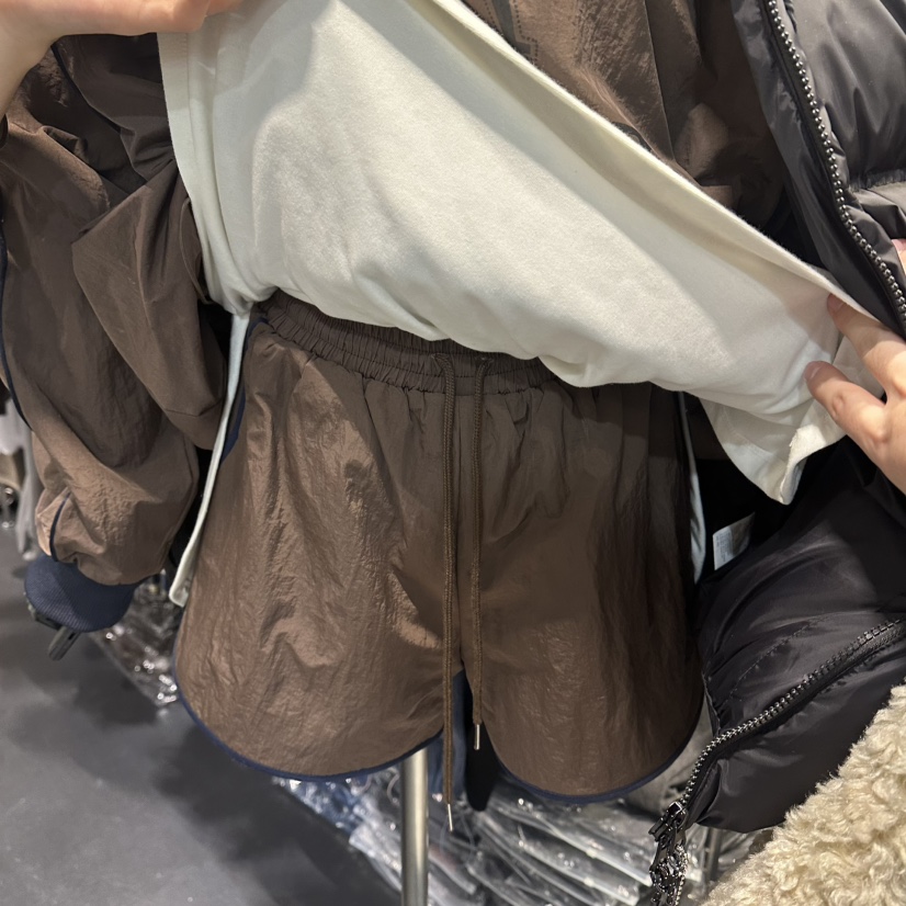 EL BOSQUE東大門㊣實拍女士新品時尚25秋冬職業休閑真品短褲EL BOSQUE短褲圖色2