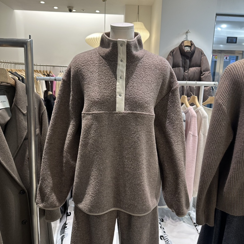 MAJDAN東大門㊣直郵女士新品休閑25秋冬時尚真品推薦職業衛衣MAJDAN衛衣圖色1