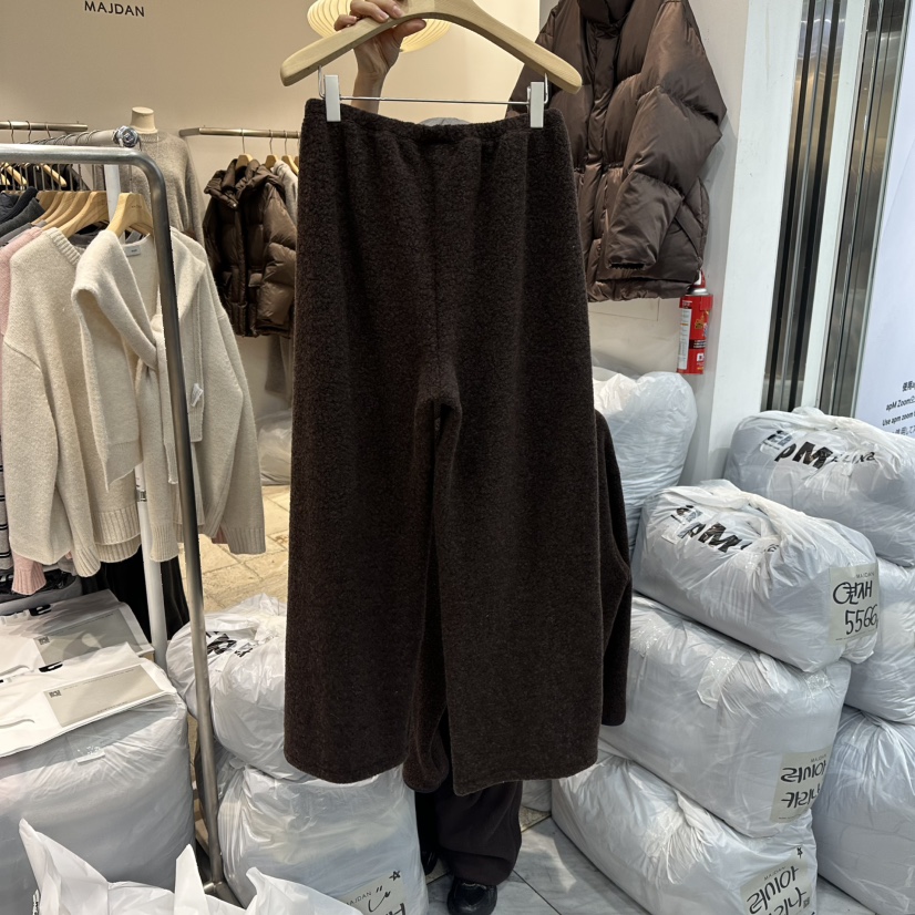 MAJDAN韓國直郵㊣女士新款熱賣真品時尚職業人氣休閑休閑褲MAJDAN休閑褲