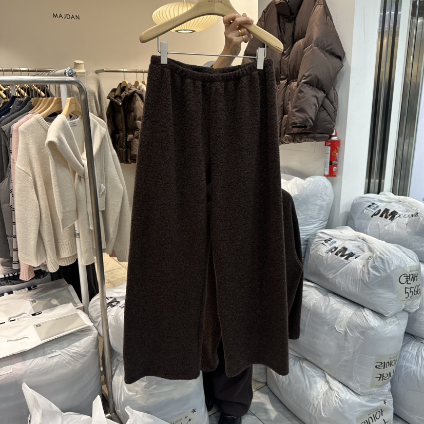 MAJDAN韓國直郵㊣女士新款熱賣真品時尚職業人氣休閑休閑褲MAJDAN休閑褲圖色3