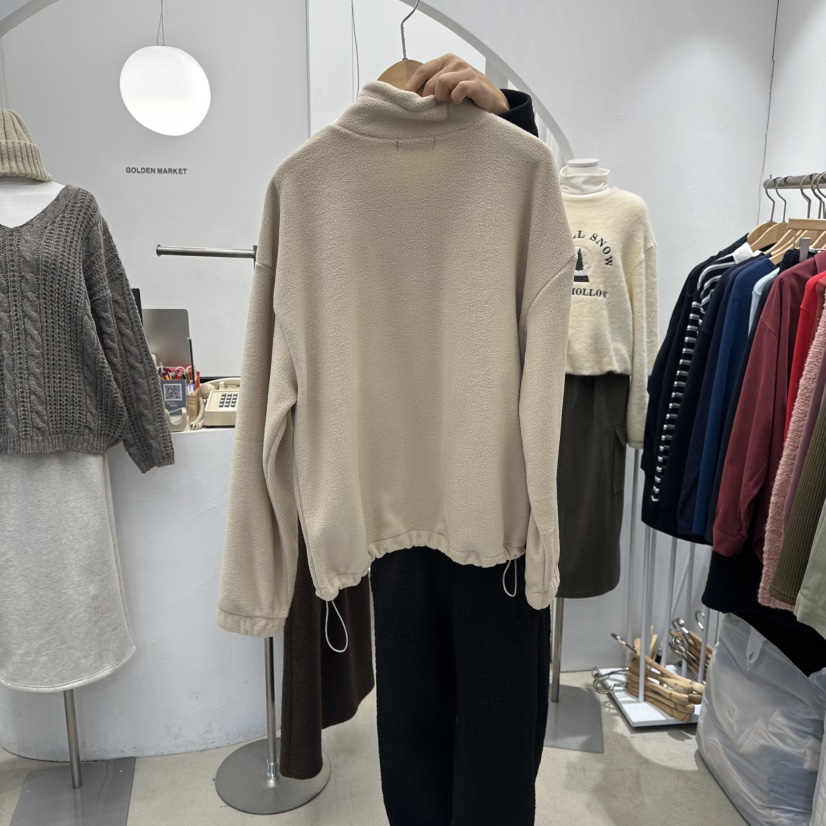 GOLDEN MARKET韓國代購㊣女士新款人氣職業25秋冬衛衣羊毛GOLDEN MARKET衛衣