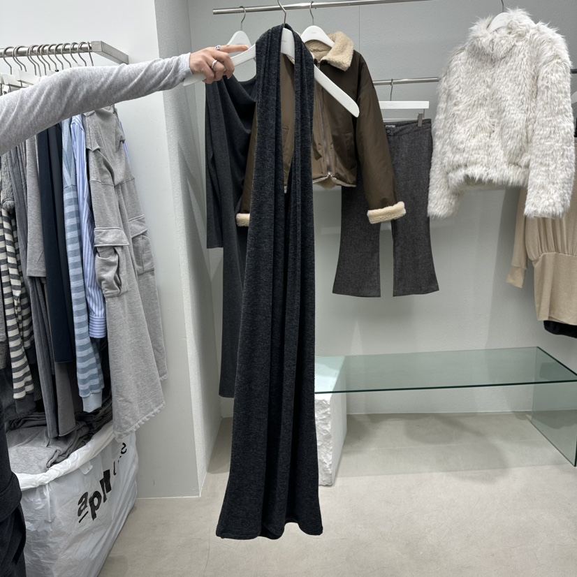 NEUTER韓國代購㊣女裝新款休閑熱賣人氣推薦25秋冬真品連衣裙NEUTER連衣裙圖色2墨色