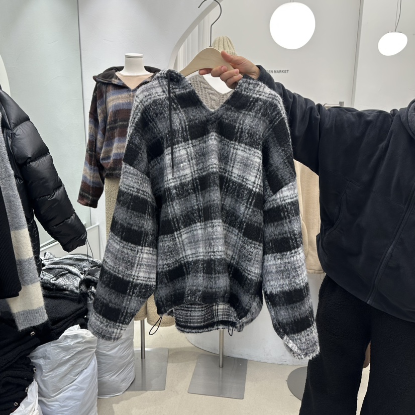 GOLDEN MARKET東大門㊣直郵女裝新品時尚25秋冬人氣職業衛衣GOLDEN MARKET衛衣圖色2