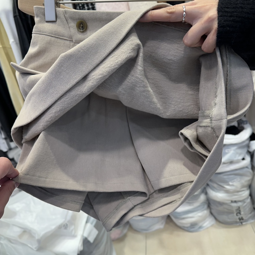 Q C東大門㊣實拍女裝新品休閑職業真品25秋冬推薦裙褲羊毛Republlc of qc裙褲